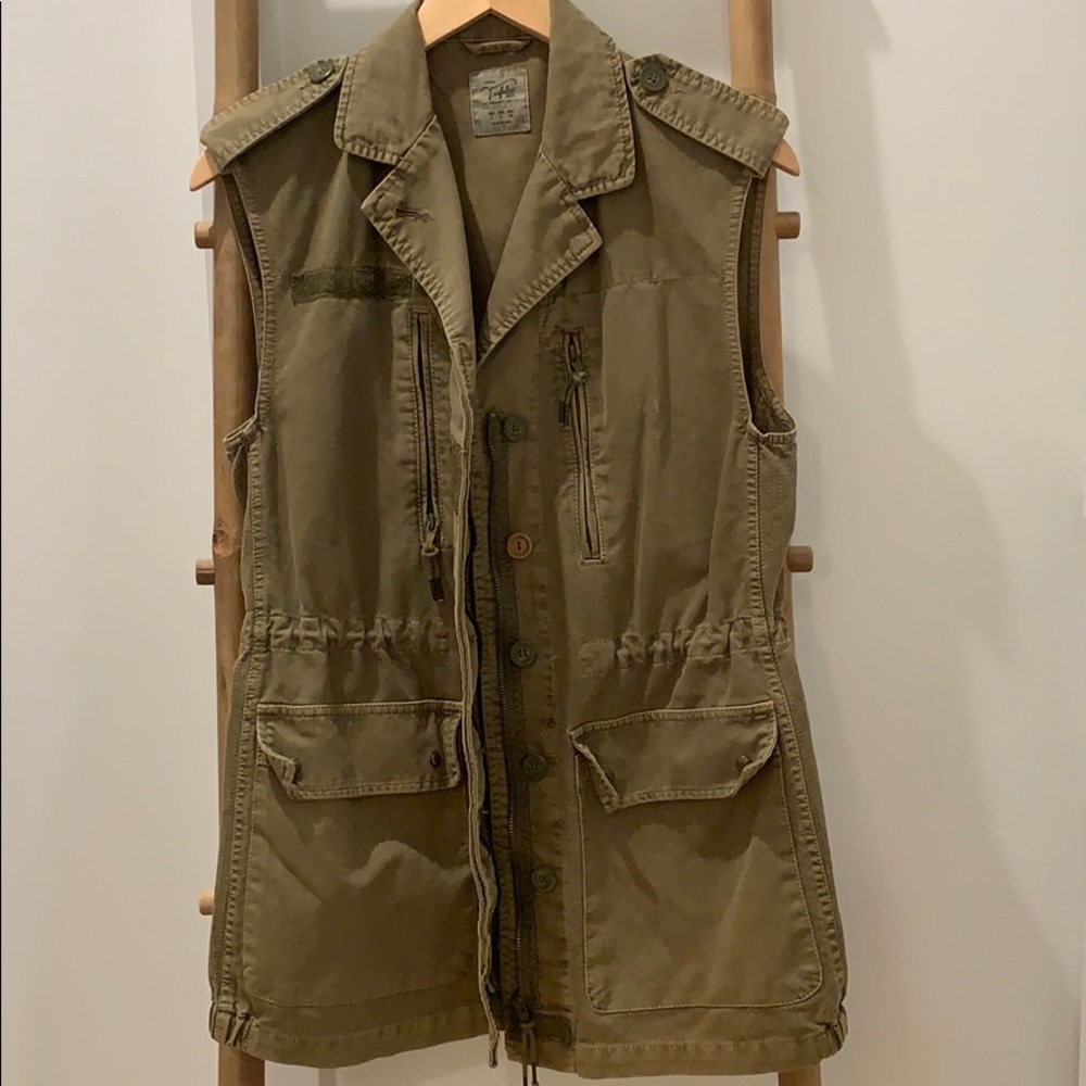 Zara Combat/Military Oversized Vest